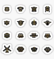 The 16 Colossi Sticker