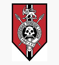 Rhodesian Foreign Legion Patch Photographic Print