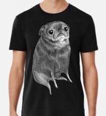 Sweet Black Pug Men's Premium T-Shirt