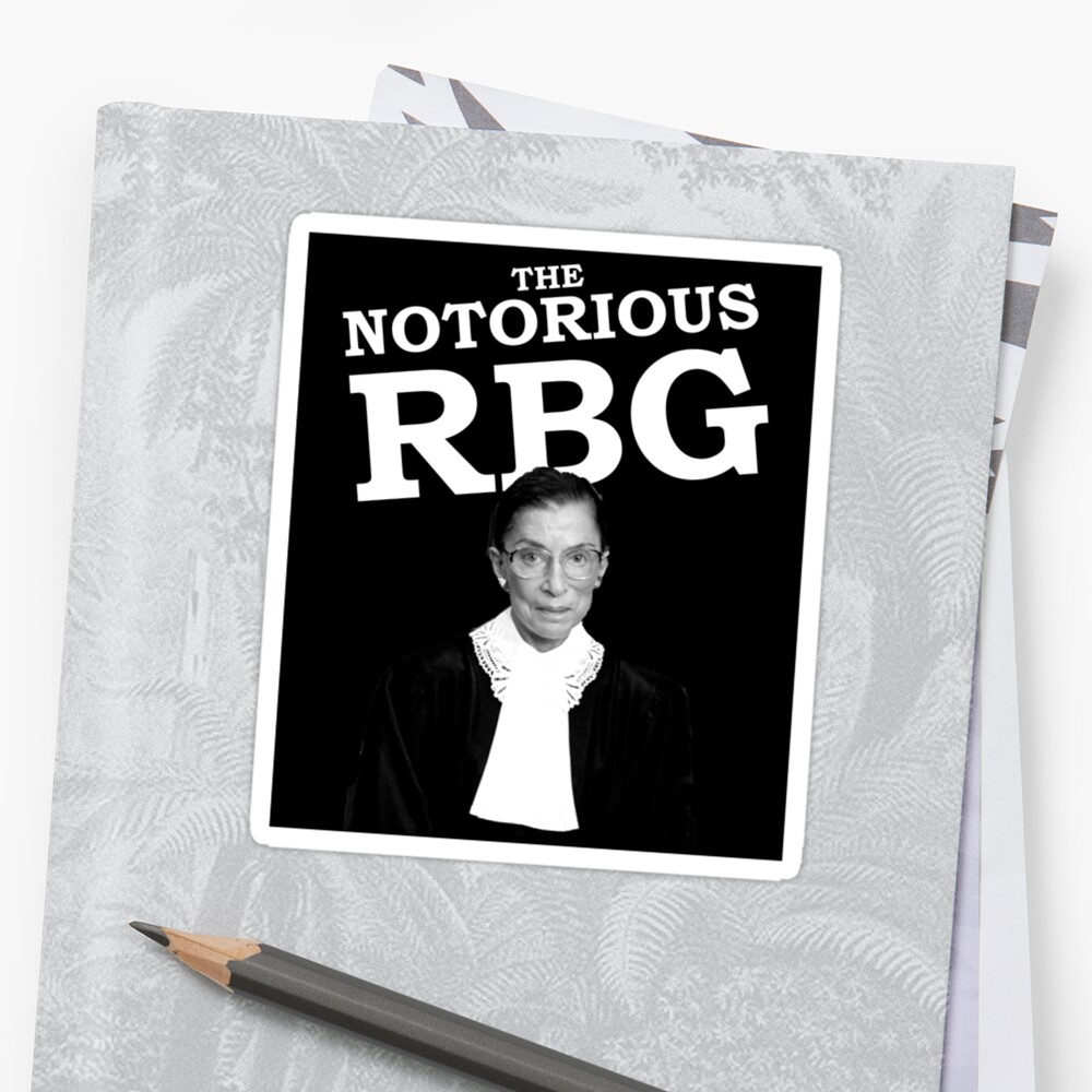 Notorious Rbg Stickers By Imagineer29 Redbubble