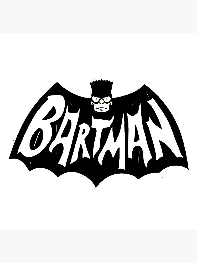 "Bartman" Art Print by PaulDixon Redbubble