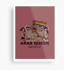 ARAB PRIDE Metal Print