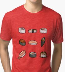 Camiseta de tejido mixto Sushi