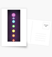 Raja Yoga - Chakra Ascension Routine Postcards