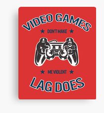 Video Games Canvas Print