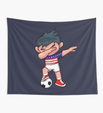Fußball-Junge, der USA taucht Wandbehang