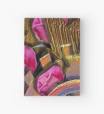 Rosen und Zahnrad. Notizbuch