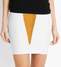 Carrot graphic art image Mini Skirt