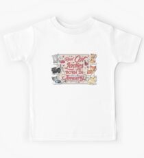 Real Cat Ladies Are Born In January Kids Tee