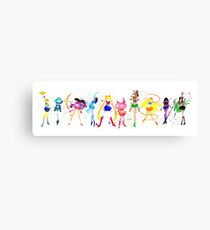 Watercolor Senshi Canvas Print