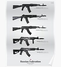Dienstgewehre der Russischen Föderation Poster