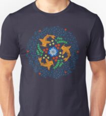 Blue Koi Pond Unisex T-Shirt