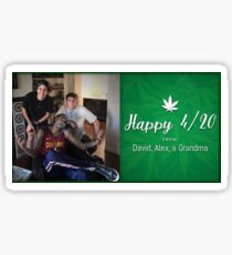 happy 420 Sticker