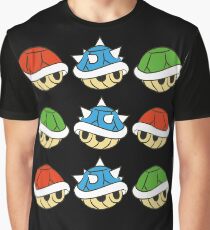 Mario Kart Items- Shells Graphic T-Shirt