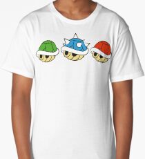 Mario Kart Items- Shells Long T-Shirt