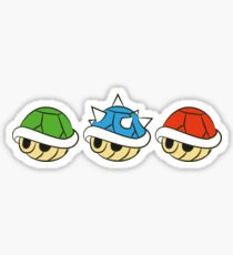 Mario Kart Items- Shells Sticker