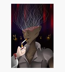 The Cigarette Man Photographic Print