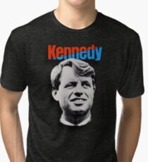 Robert Kennedy '68 Poster design Tri-blend T-Shirt