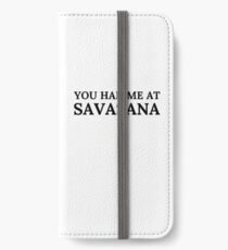 You Had Me At Savasana iPhone Wallet/Case/Skin