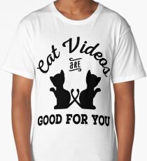 Cat Videos Long T-Shirt