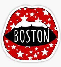 Boston University BU Lips Sticker