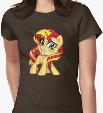 Sunset Shimmer Women's Fitted T-Shirt