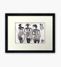 Three Virgins Three Wives No. 3 Framed Print