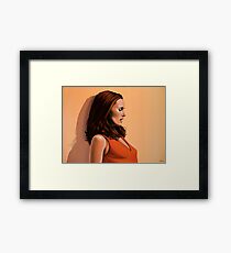 Natalie Portman Framed Print