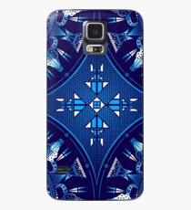 Buffalo Gathering Blue Case/Skin for Samsung Galaxy