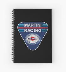 martini racing rally Spiral Notebook
