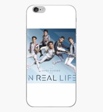 In Real Life Eyes Closed iPhone Case