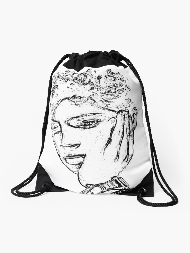 Elio Sketch Call Me By Your Name Timothée Chalamet Drawstring Bag