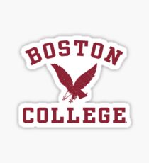 boston college vintage Sticker
