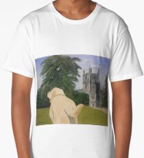 Downton Abbey's beloved Isis and the Abbey. Long T-Shirt