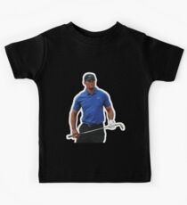Tiger Woods - Celebrity (Oil Paint Art) Kids Tee