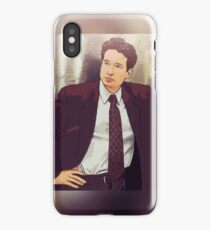 X files ghost in the machine elevator by Mimie iPhone Case
