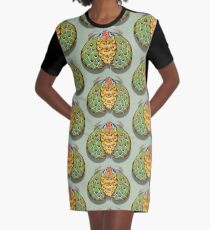 The hop moth Graphic T-Shirt Dress