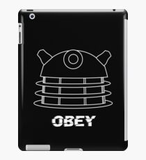 Dalek - Obey (White) iPad Case/Skin