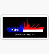 USS North Carolina Sticker