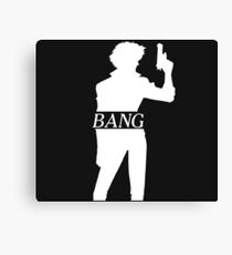 Cowboy Bebop - Bang (White) Canvas Print