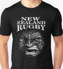 New Zealand Rugby Shirt Maori Inspired Kiwi silver fern - The Rugby Team "All Blacks" of New Zealand Unisex T-Shirt