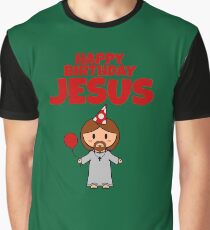 Jesus Happy Birthday Boy Graphic T-Shirt