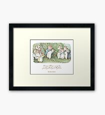 Brambly Hedge Naming Ceremony Framed Print
