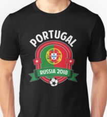 World Soccer Russia 2018 - Portugal Team Unisex T-Shirt