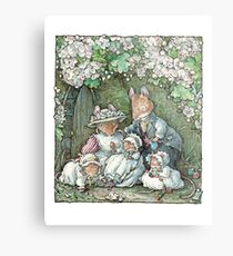 Brambly Hedge - Poppy Dusty and babies Metal Print