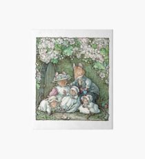 Brambly Hedge - Poppy Dusty and babies Art Board