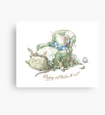 Brambly Hedge - Poppy sat down to rest Metal Print