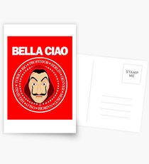 La casa de Papel Postcards