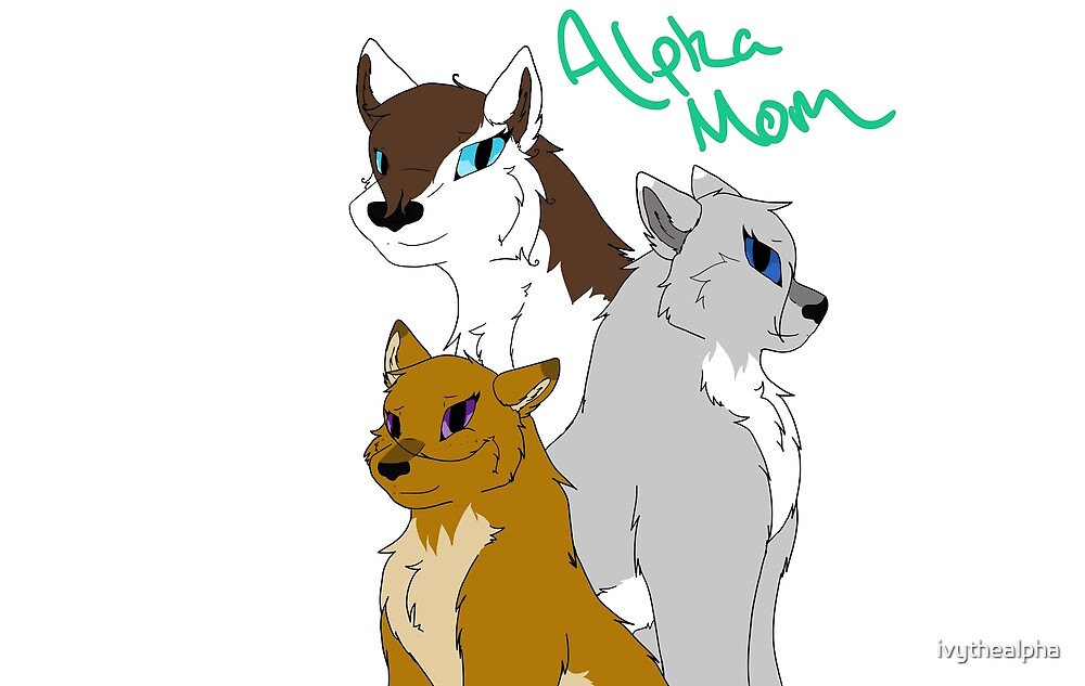 "Alpha Mom" by ivythealpha Redbubble