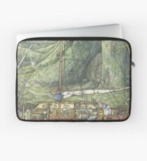 Cutaway of Dustys Boat Laptop Sleeve
